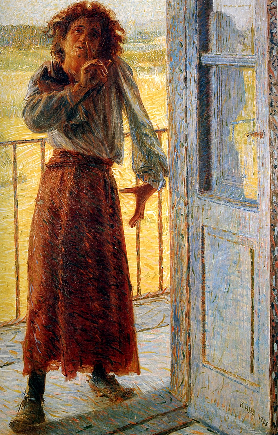 Giacomo - Balla, La, pazza, 1905